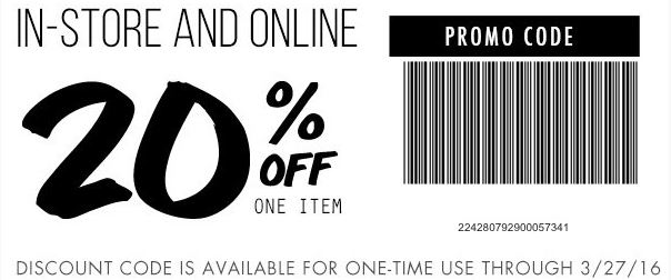 tilly4 CouponPark Site graphic relating to Tillys Printable Coupon known as tilly4 CouponPark Web site
